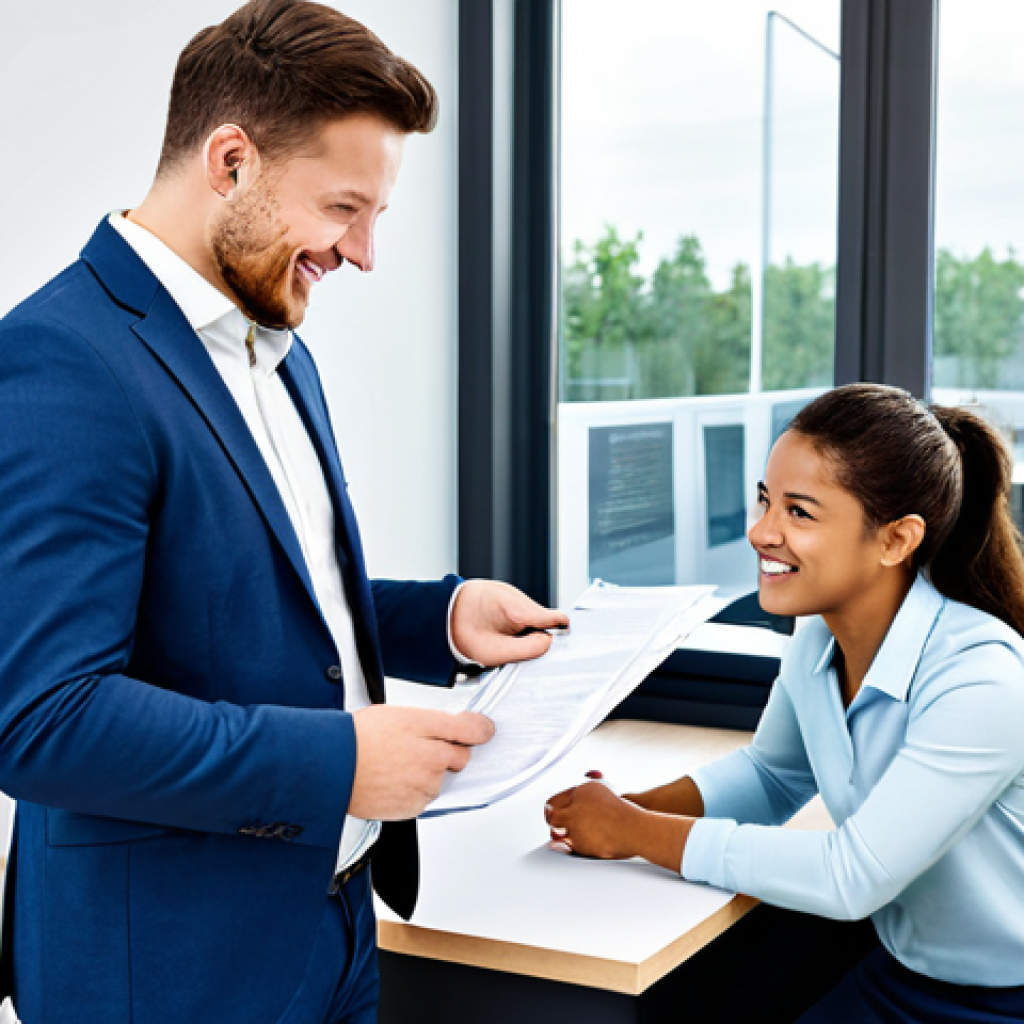 Consulting for Start-up Funding**
"A friendly financial advisor in a modern, bright office, consulting with a young entrepreneur. They are reviewing documents related to KfW loans and regional funding programs. The entrepreneur is dressed in smart-casual, appropriate attire. The advisor is wearing professional dress. Safe for work, appropriate content, fully clothed, professional, perfect anatomy, well-formed hands, natural pose, high quality, family-friendly atmosphere."
**